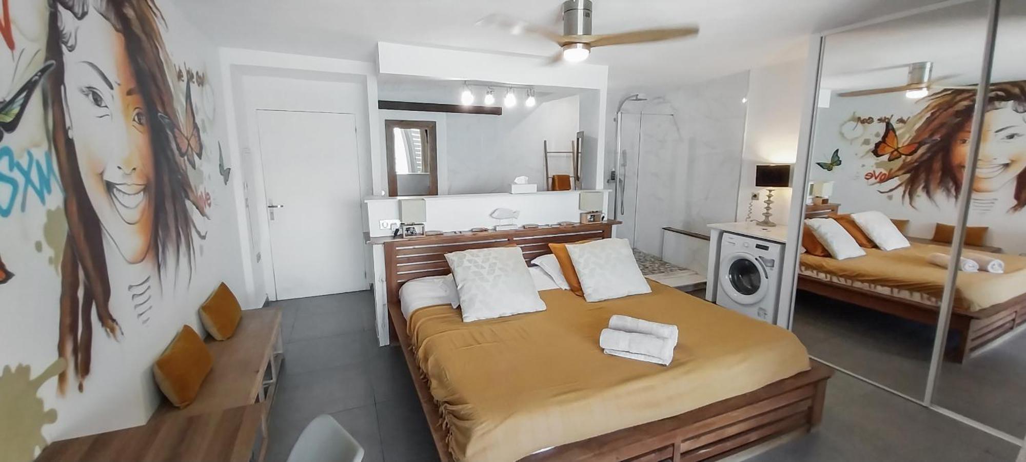 Official Page "Residence Bleu Marine" - Sea View Apartments & Studios - Saint-Martin French Side Grand Case Zimmer foto